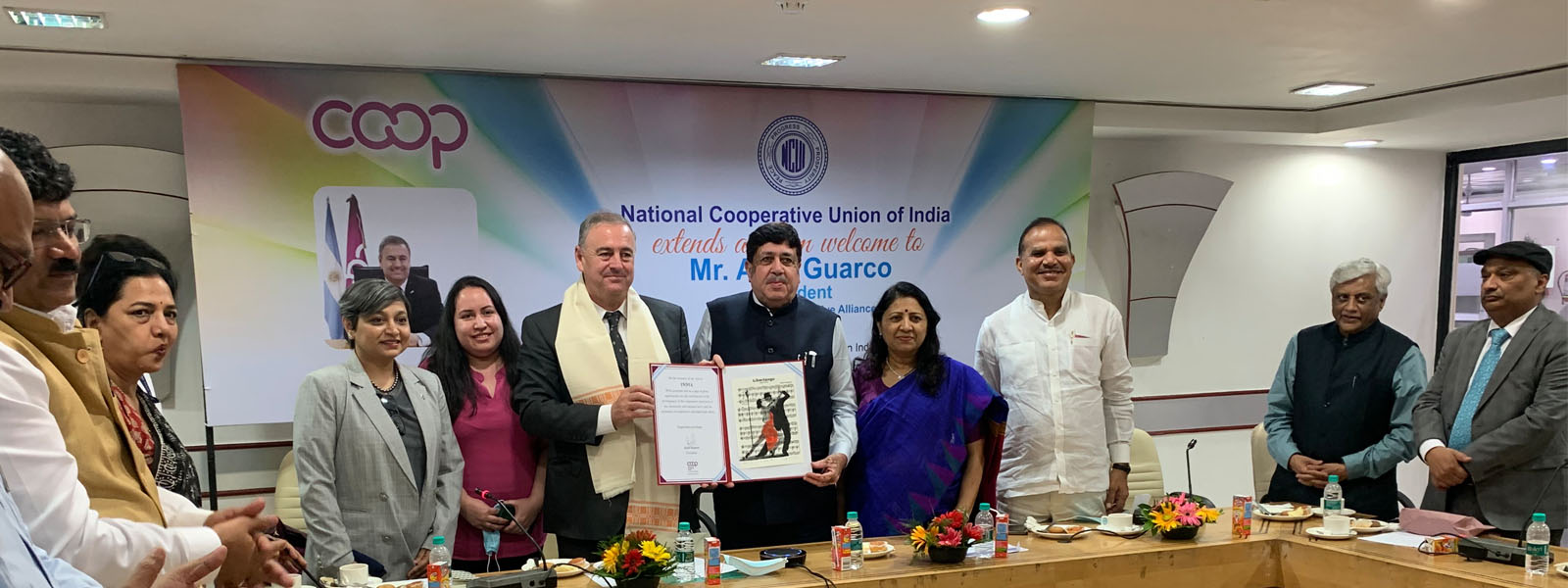 ICA President Visited NCUI