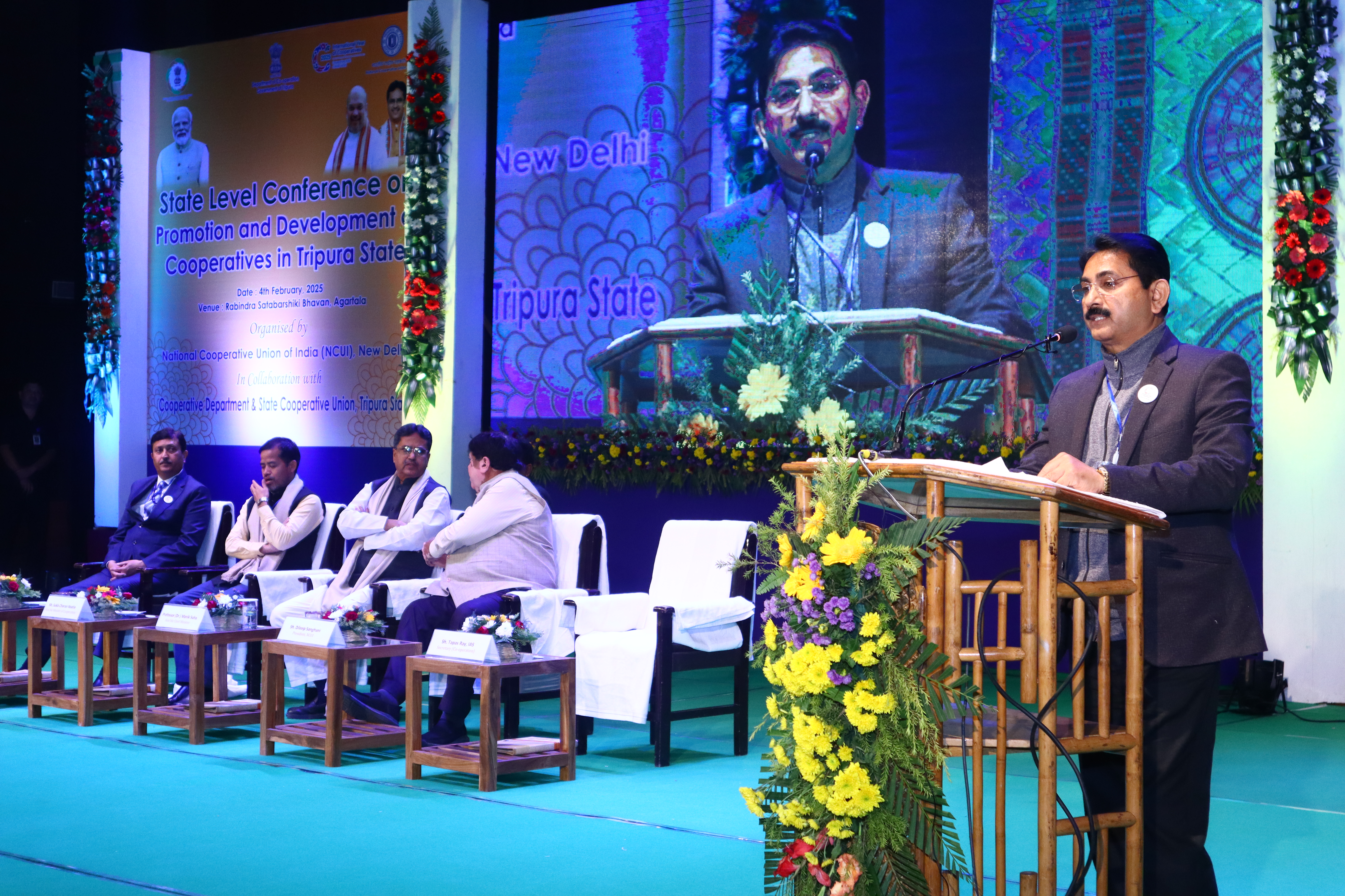 Tripura Conference - Shri Tapas Ray, IAS, Secretary, Dept of Cooperation, Govt of Tripura